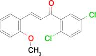 (2E)-1-(2,5-dichlorophenyl)-3-(2-methoxyphenyl)prop-2-en-1-one