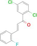 (2E)-1-(2,5-dichlorophenyl)-3-(2-fluorophenyl)prop-2-en-1-one