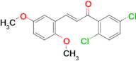 (2E)-1-(2,5-dichlorophenyl)-3-(2,5-dimethoxyphenyl)prop-2-en-1-one