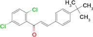 (2E)-3-(4-tert-butylphenyl)-1-(2,5-dichlorophenyl)prop-2-en-1-one