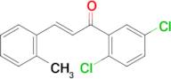 (2E)-1-(2,5-dichlorophenyl)-3-(2-methylphenyl)prop-2-en-1-one