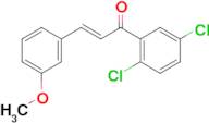 (2E)-1-(2,5-dichlorophenyl)-3-(3-methoxyphenyl)prop-2-en-1-one