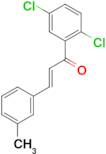 (2E)-1-(2,5-dichlorophenyl)-3-(3-methylphenyl)prop-2-en-1-one