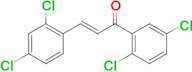 (2E)-3-(2,4-dichlorophenyl)-1-(2,5-dichlorophenyl)prop-2-en-1-one