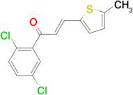 (2E)-1-(2,5-dichlorophenyl)-3-(5-methylthiophen-2-yl)prop-2-en-1-one