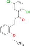 (2E)-1-(2,5-dichlorophenyl)-3-(2-ethoxyphenyl)prop-2-en-1-one