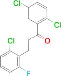 (2E)-3-(2-chloro-6-fluorophenyl)-1-(2,5-dichlorophenyl)prop-2-en-1-one