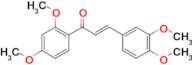 (2E)-1-(2,4-dimethoxyphenyl)-3-(3,4-dimethoxyphenyl)prop-2-en-1-one