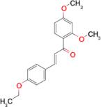 (2E)-1-(2,4-dimethoxyphenyl)-3-(4-ethoxyphenyl)prop-2-en-1-one