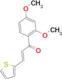 (2E)-1-(2,4-dimethoxyphenyl)-3-(thiophen-2-yl)prop-2-en-1-one