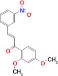 (2E)-1-(2,4-dimethoxyphenyl)-3-(3-nitrophenyl)prop-2-en-1-one