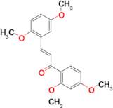 (2E)-1-(2,4-dimethoxyphenyl)-3-(2,5-dimethoxyphenyl)prop-2-en-1-one