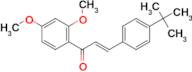 (2E)-3-(4-tert-butylphenyl)-1-(2,4-dimethoxyphenyl)prop-2-en-1-one