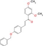 (2E)-3-[4-(benzyloxy)phenyl]-1-(2,4-dimethoxyphenyl)prop-2-en-1-one