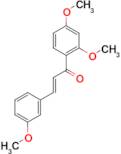 (2E)-1-(2,4-dimethoxyphenyl)-3-(3-methoxyphenyl)prop-2-en-1-one