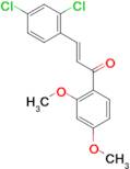 (2E)-3-(2,4-dichlorophenyl)-1-(2,4-dimethoxyphenyl)prop-2-en-1-one