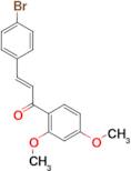 (2E)-3-(4-bromophenyl)-1-(2,4-dimethoxyphenyl)prop-2-en-1-one