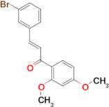 (2E)-3-(3-bromophenyl)-1-(2,4-dimethoxyphenyl)prop-2-en-1-one