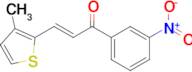 (2E)-3-(3-methylthiophen-2-yl)-1-(3-nitrophenyl)prop-2-en-1-one