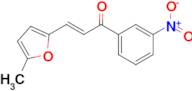 (2E)-3-(5-methylfuran-2-yl)-1-(3-nitrophenyl)prop-2-en-1-one