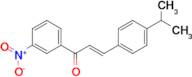 (2E)-1-(3-nitrophenyl)-3-[4-(propan-2-yl)phenyl]prop-2-en-1-one