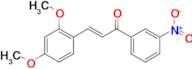 (2E)-3-(2,4-dimethoxyphenyl)-1-(3-nitrophenyl)prop-2-en-1-one