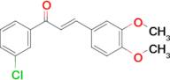 (2E)-1-(3-chlorophenyl)-3-(3,4-dimethoxyphenyl)prop-2-en-1-one