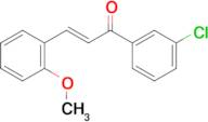 (2E)-1-(3-chlorophenyl)-3-(2-methoxyphenyl)prop-2-en-1-one