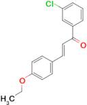 (2E)-1-(3-chlorophenyl)-3-(4-ethoxyphenyl)prop-2-en-1-one