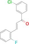 (2E)-1-(3-chlorophenyl)-3-(2-fluorophenyl)prop-2-en-1-one