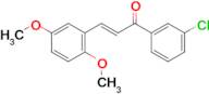 (2E)-1-(3-chlorophenyl)-3-(2,5-dimethoxyphenyl)prop-2-en-1-one