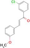 (2E)-1-(3-chlorophenyl)-3-(3-methoxyphenyl)prop-2-en-1-one