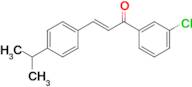 (2E)-1-(3-chlorophenyl)-3-[4-(propan-2-yl)phenyl]prop-2-en-1-one