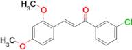 (2E)-1-(3-chlorophenyl)-3-(2,4-dimethoxyphenyl)prop-2-en-1-one