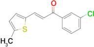 (2E)-1-(3-chlorophenyl)-3-(5-methylthiophen-2-yl)prop-2-en-1-one