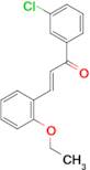 (2E)-1-(3-chlorophenyl)-3-(2-ethoxyphenyl)prop-2-en-1-one