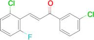 (2E)-3-(2-chloro-6-fluorophenyl)-1-(3-chlorophenyl)prop-2-en-1-one