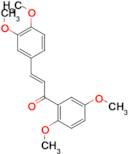 (2E)-1-(2,5-dimethoxyphenyl)-3-(3,4-dimethoxyphenyl)prop-2-en-1-one