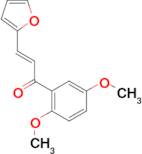 (2E)-1-(2,5-dimethoxyphenyl)-3-(furan-2-yl)prop-2-en-1-one