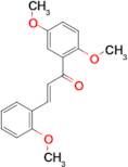 (2E)-1-(2,5-dimethoxyphenyl)-3-(2-methoxyphenyl)prop-2-en-1-one