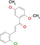 (2E)-3-(2-chlorophenyl)-1-(2,5-dimethoxyphenyl)prop-2-en-1-one