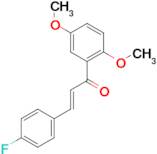 (2E)-1-(2,5-dimethoxyphenyl)-3-(4-fluorophenyl)prop-2-en-1-one