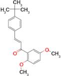 (2E)-3-(4-tert-butylphenyl)-1-(2,5-dimethoxyphenyl)prop-2-en-1-one