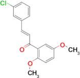 (2E)-3-(3-chlorophenyl)-1-(2,5-dimethoxyphenyl)prop-2-en-1-one