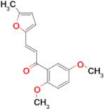 (2E)-1-(2,5-dimethoxyphenyl)-3-(5-methylfuran-2-yl)prop-2-en-1-one