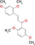 (2E)-3-(2,4-dimethoxyphenyl)-1-(2,5-dimethoxyphenyl)prop-2-en-1-one