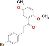 (2E)-3-(4-bromophenyl)-1-(2,5-dimethoxyphenyl)prop-2-en-1-one