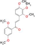 (2E)-1-(2,5-dimethoxyphenyl)-3-(2,3,4-trimethoxyphenyl)prop-2-en-1-one