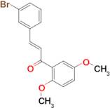 (2E)-3-(3-bromophenyl)-1-(2,5-dimethoxyphenyl)prop-2-en-1-one