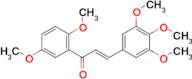 (2E)-1-(2,5-dimethoxyphenyl)-3-(3,4,5-trimethoxyphenyl)prop-2-en-1-one